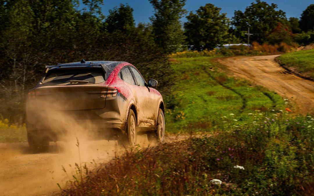 Ford Built A Whole Rallycross Course When Developing Mach-E Rally