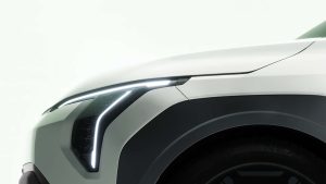 Kia EV3 teaser - front