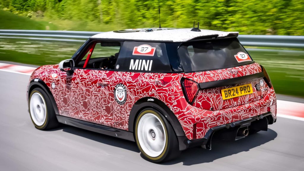 2025 Mini Cooper JCW prototype