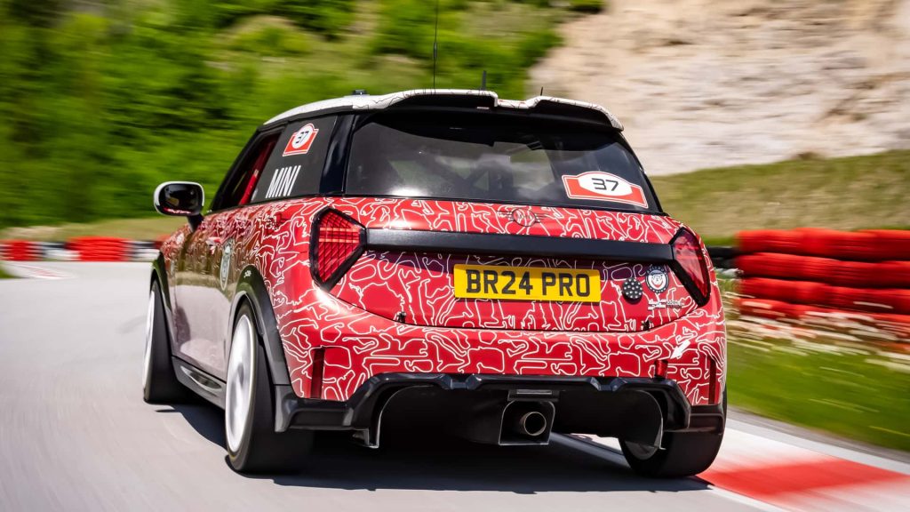 2025 Mini Cooper JCW rear view