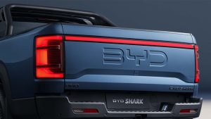 BYD Shark tailgate