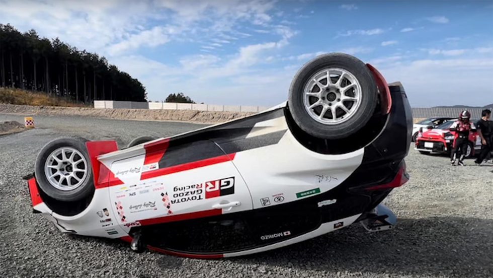 Akio Toyoda Flips New Rally Car Headlight News