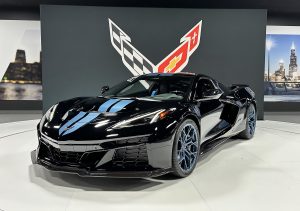 2025 Chevrolet Corvette ZR1 - black front 3-4 with logo