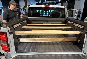 2025 Ford Maverick - DIY shelves