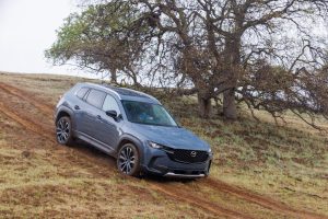 2025 Mazda CX-50 riding downhill REL