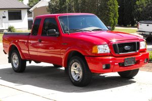 2004 Ford Ranger front 3-4 REL