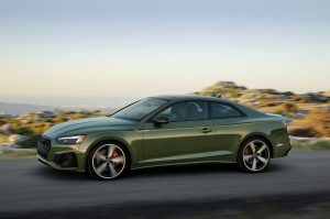 2024 Audi A5 coupe driving REL