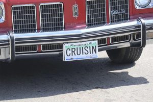 Cruising License Plate - 2017