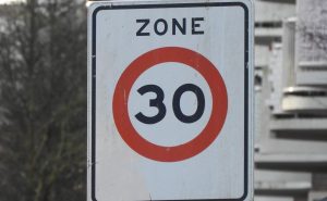 European Speed Limit Sign