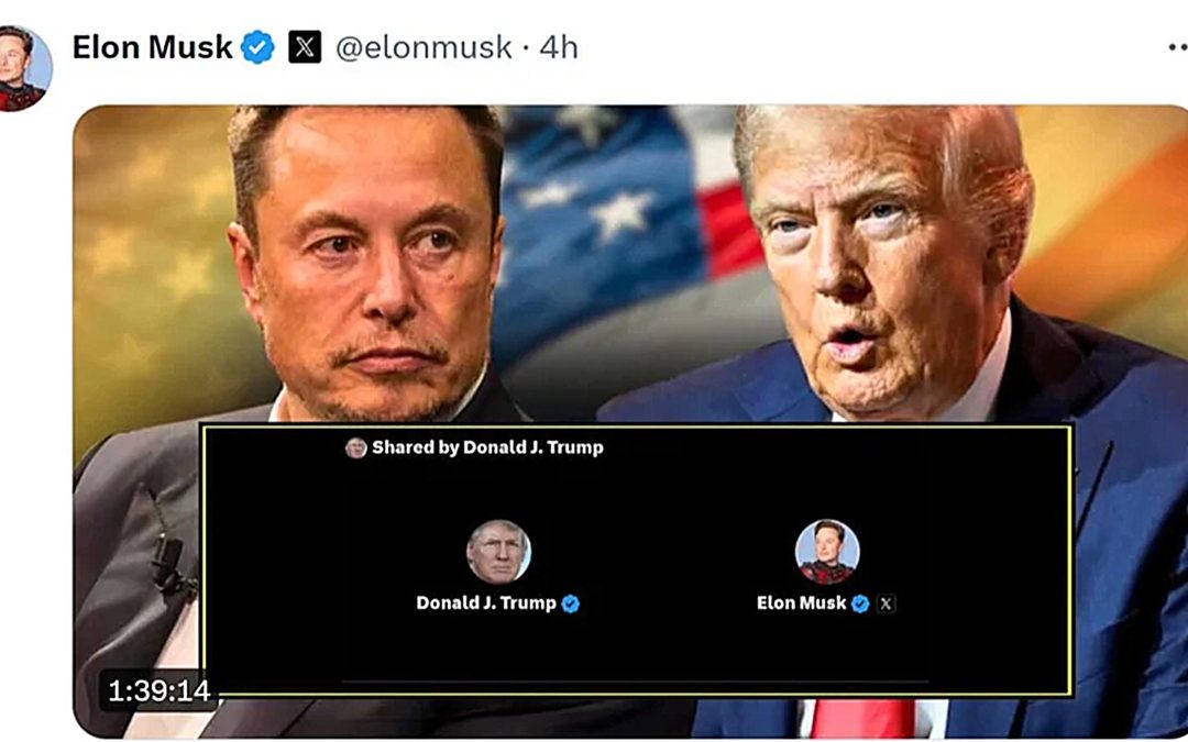 Musk Uses Live Conversation With Trump to Pitch EVs to Candidate’s Skeptical Followers