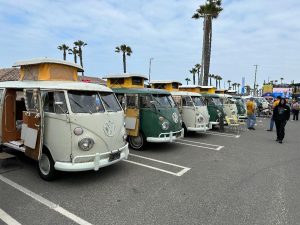 Old VW Microbuses at Buzz Launch 6-23