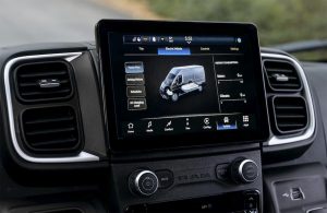 Ram ProMaster EV - infotainment screen