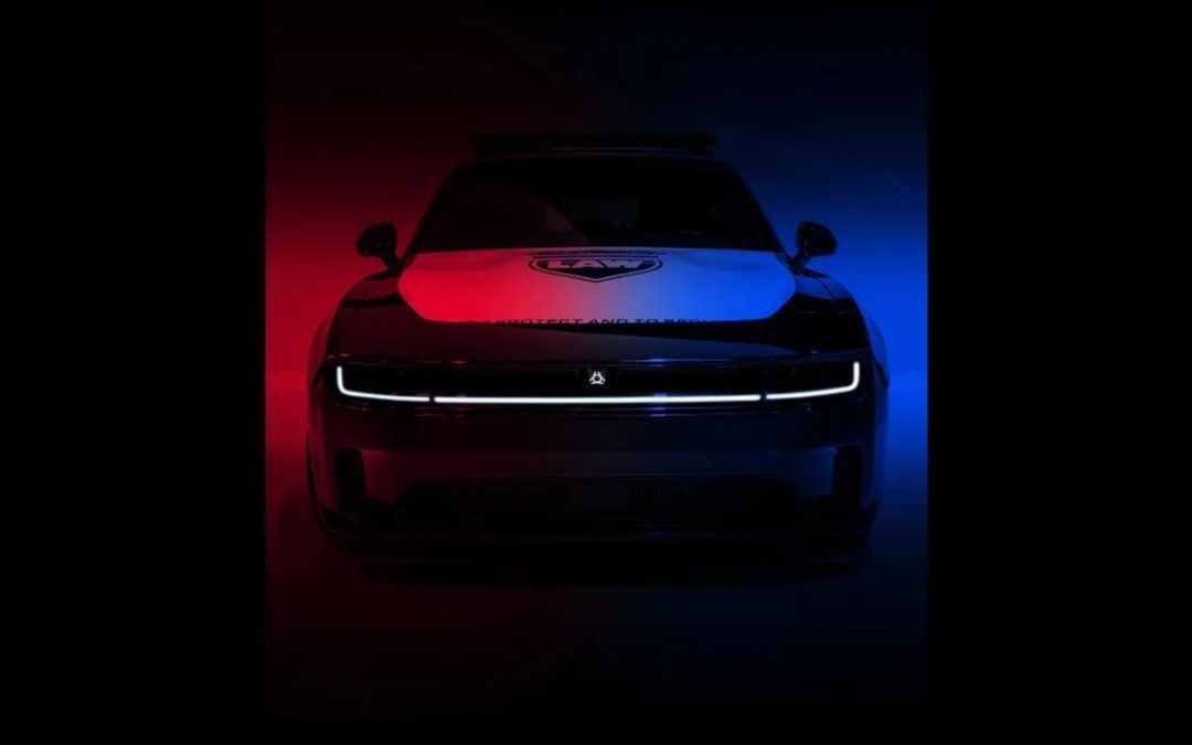 Dodge Teases Next-Generation Charger Pursuit Model