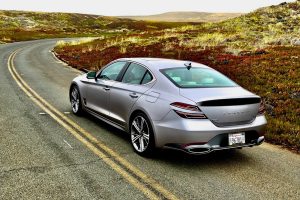 2024 Genesis G70 Prestige rear 3-4