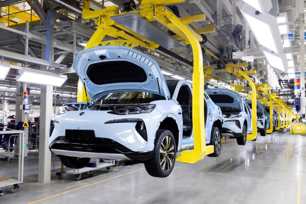 BYD intelligent production line