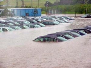 Flooded Cars