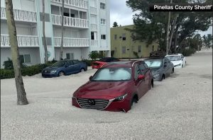 Hurricane Helene - Flooded Cars Florida