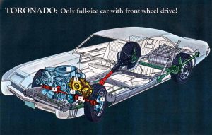 1966 Oldsmobile Toronado - cutaway