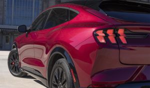 2025 Ford Mustang Mach-E - rear 3-4 detail