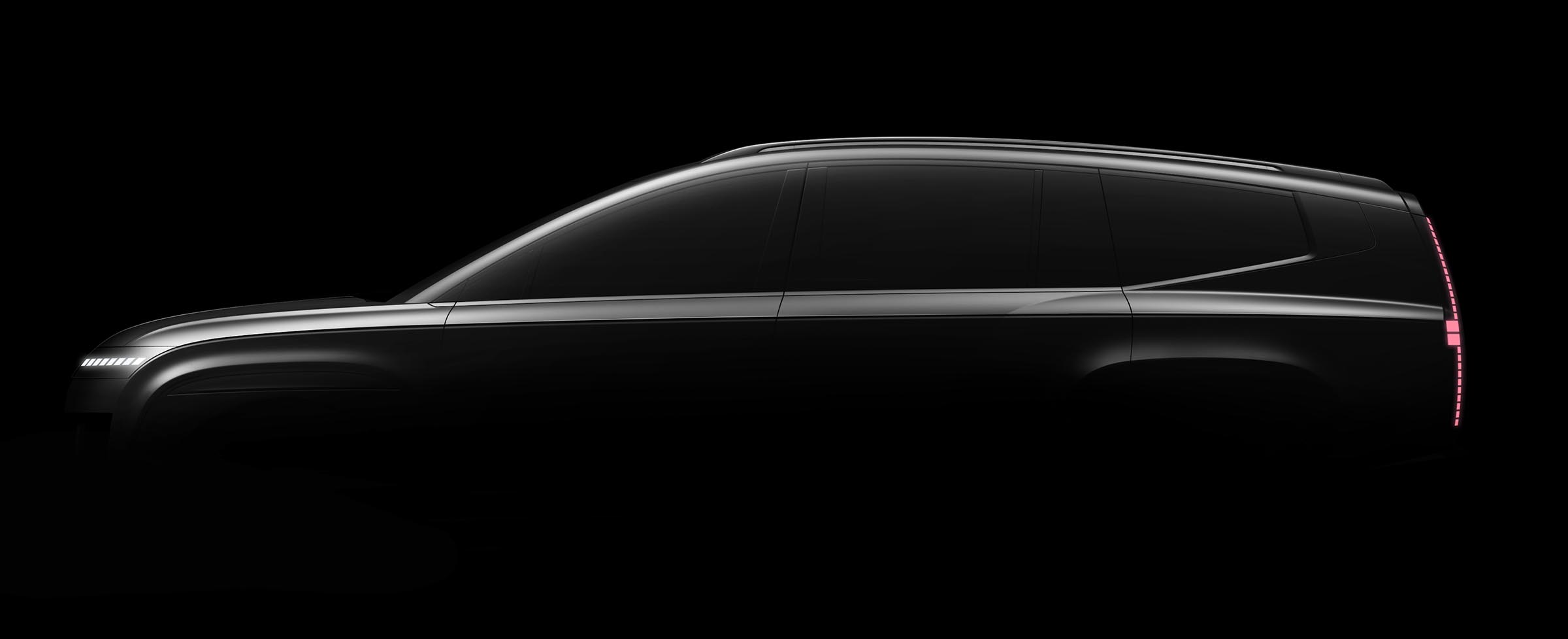 2025 Hyundai Ioniq 9 - silhouette teaser