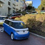 2025 VW ID Buzz - busses coming down Lombard St v4
