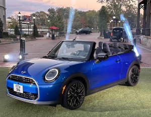 2025 Mini Convertible - front 3-4 debut