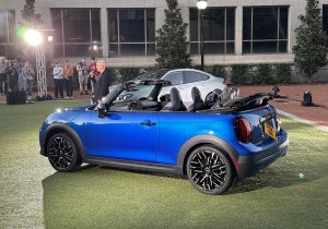 2025 Mini Convertible - rear 3-4 debut