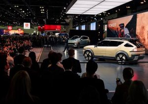 LA Auto Show 2024 crowd shot two