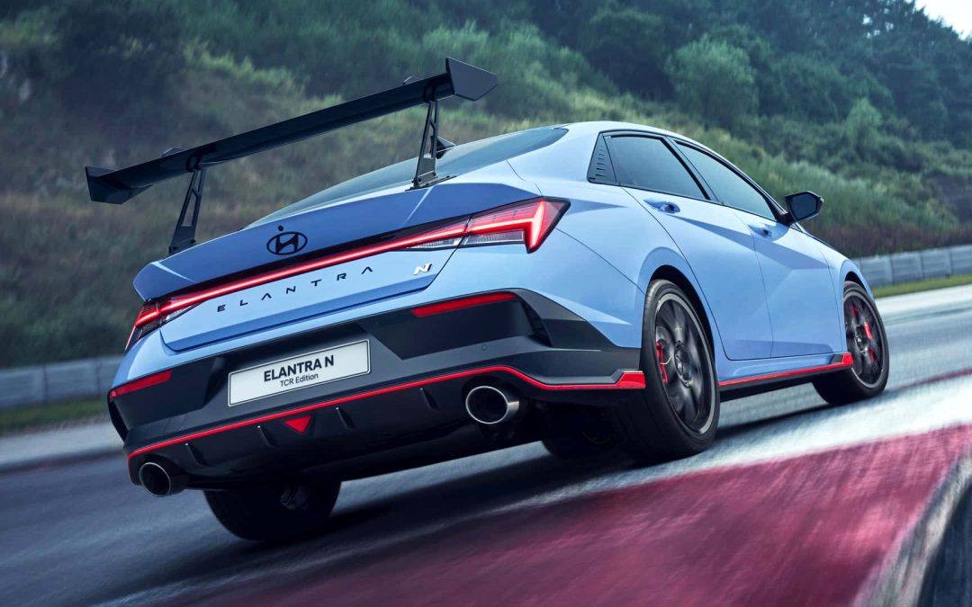 Hyundai Elantra TCR Edition Gets Big Wing, Race Ready Styling