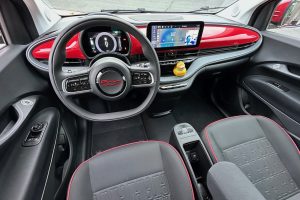 2024 Fiat 500e cockpit