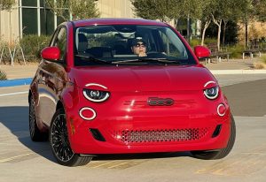 2024 Fiat 500e nose