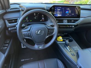 2025 Lexus UX 300h F Sport cockpit