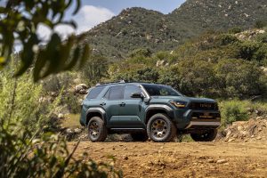 2025 Toyota 4Runner - in woods front 3-4