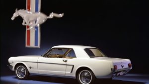 1964 Ford Mustang white