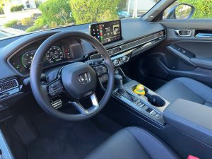 2025 Honda Civic Hybrid cockpit