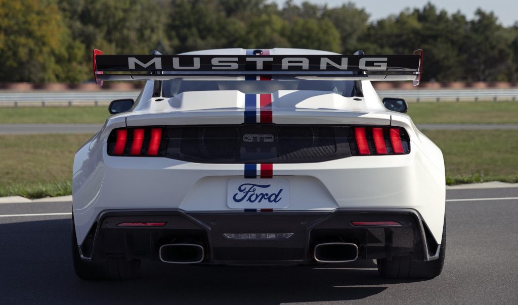 2025 Mustang GTD Spirit of America - rear