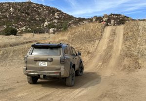 2025 Toyota 4Runner TRD Pro - approaching hill