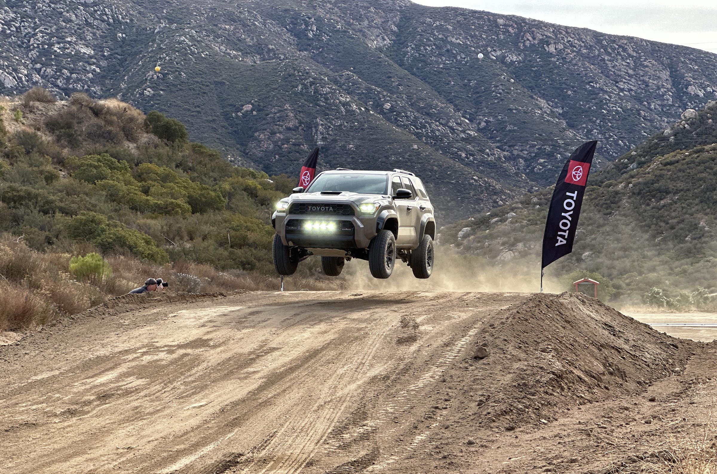 2025 Toyota 4Runner TRD Pro - jumping