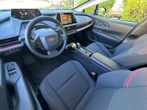 2025 Toyota Prius PHEV XSE interior