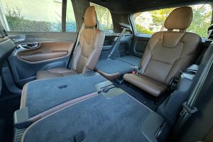 2025 Volvo XC90 rear seats and cargo