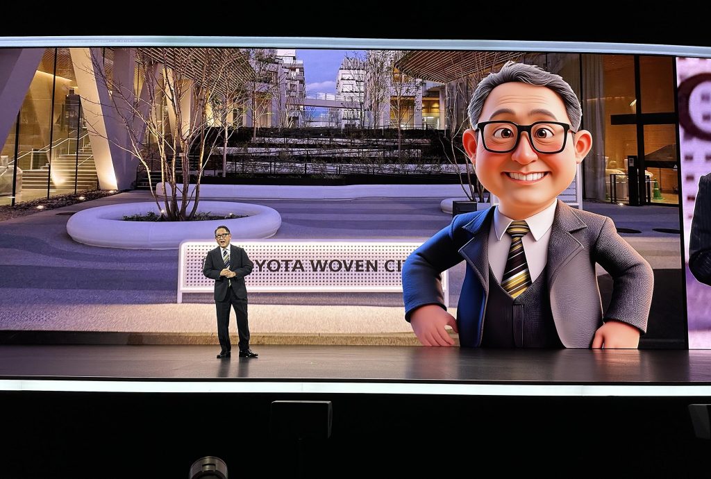 Akio Toyoda and Woven City