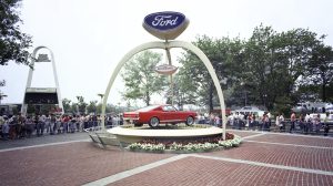 Ford Mustang - debut at NY Worlds Fair