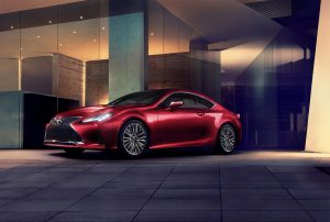 Lexus RC F Sport - front 3-4