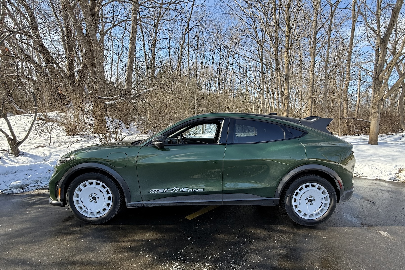 2025 Ford Mustang Mach-E Rally side