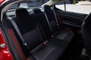 2025 Nissan Versa - rear seats