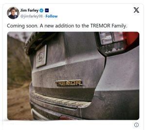 2026 Ford Explorer Tremor - Farley teaser