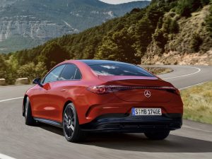 2026 Mercedes-Benx CLA - rear driving