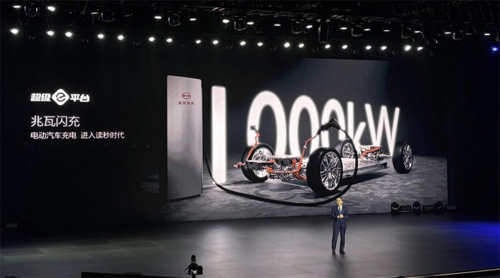 BYD Megawatt Debut