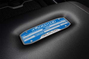 Mopar Ram 1500 RHO - interior badge