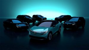 Nissan Leaf - with other upcoming models